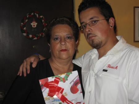 Regina et son fils Pablo